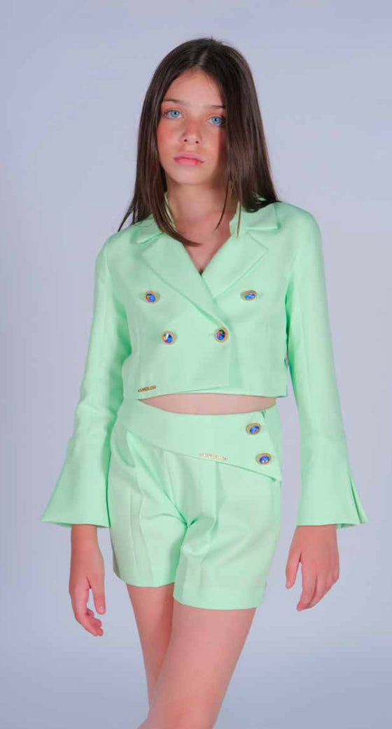 giacca verde