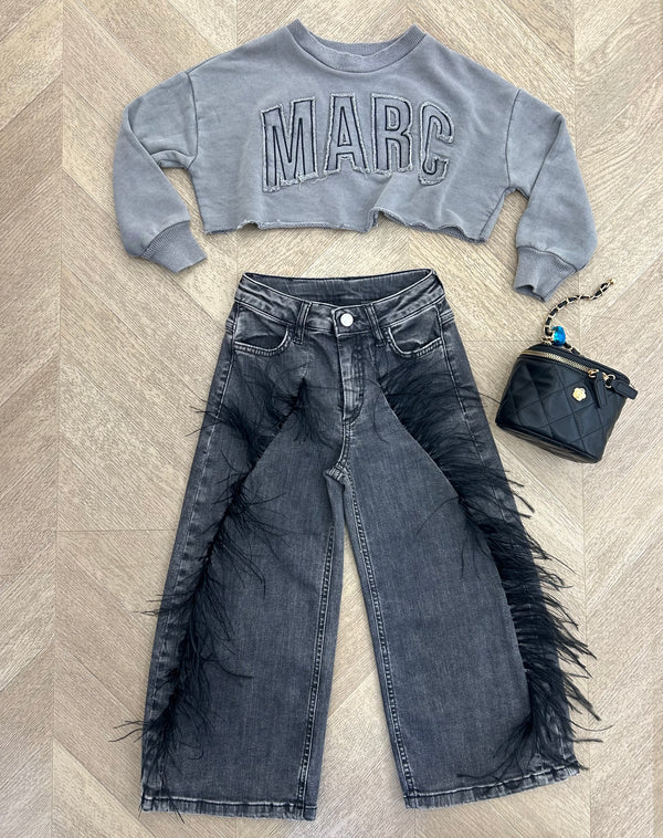 felpa crop