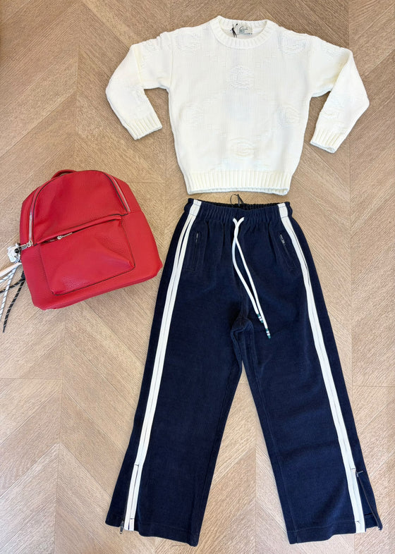 maglione panna