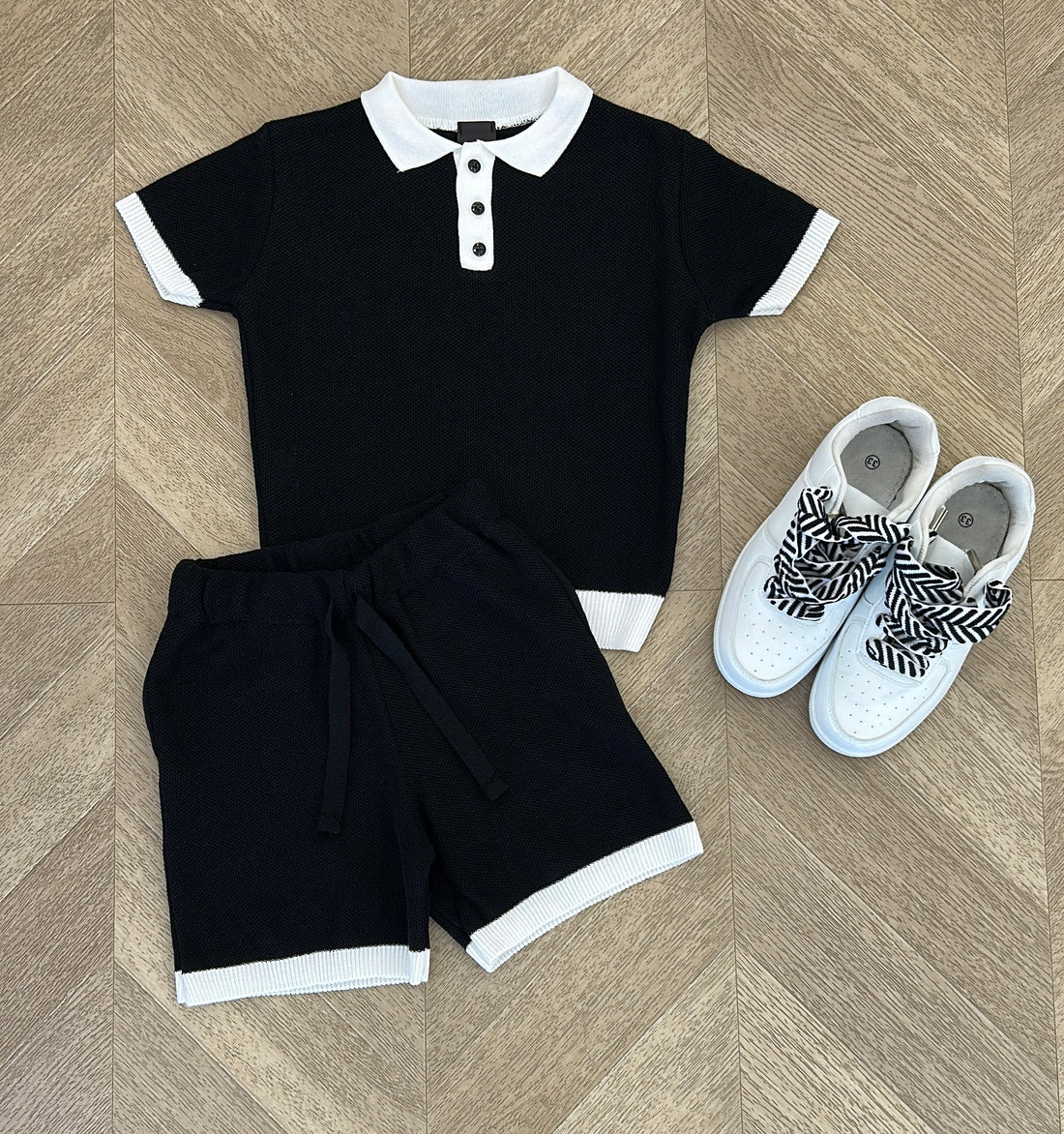 coordinato miami nero