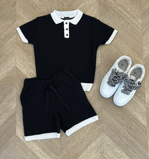 coordinato miami nero