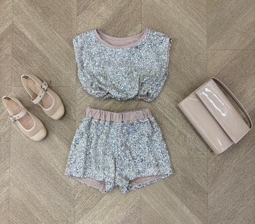 coordinato paillettes