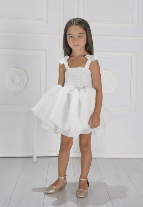 abitino tulle bianco