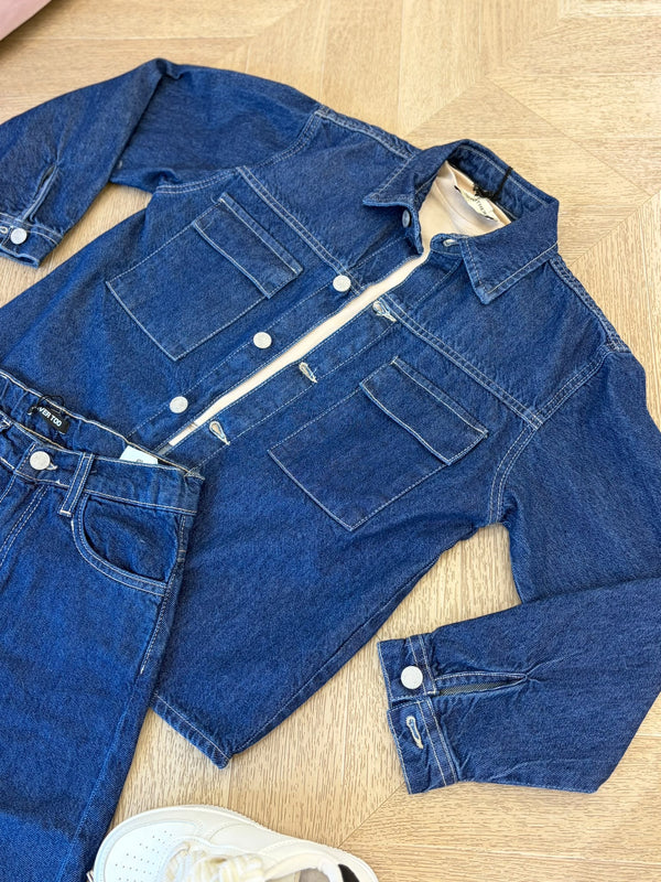 coordinato total denim