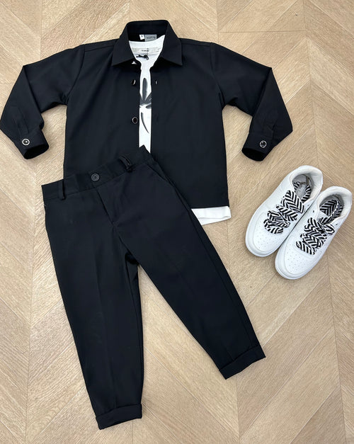 coordinato florida nero