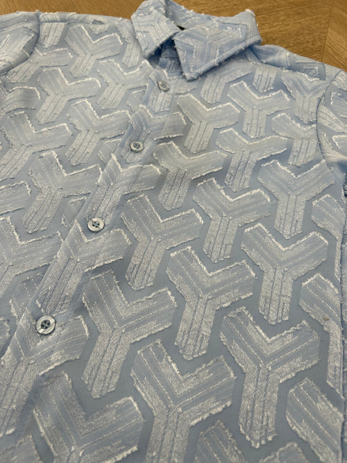 camicia celeste