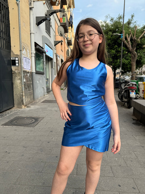 Coordinato royal blu