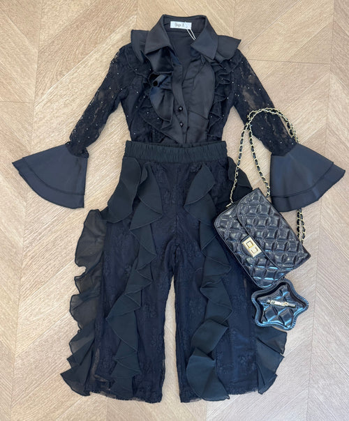 coordinato lilith nero