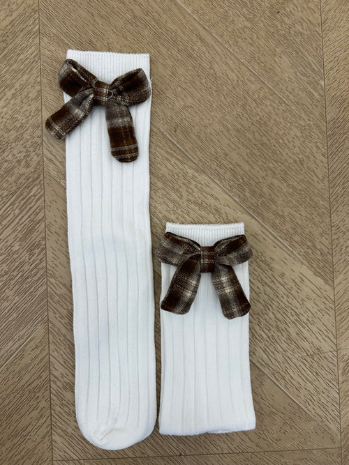 calzini fiocco scozzese