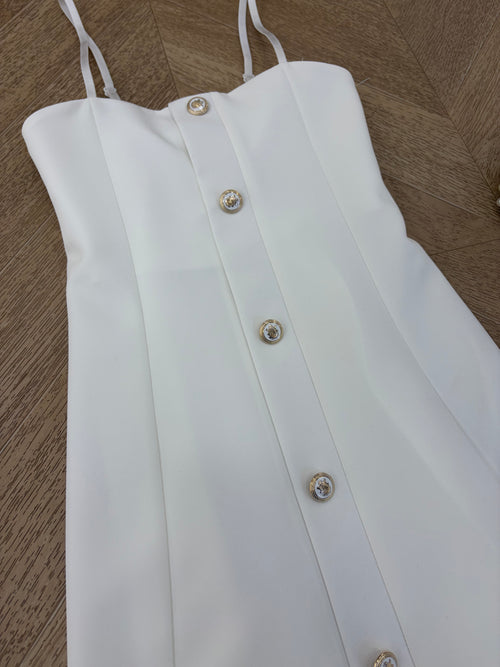 Abitino white and gold