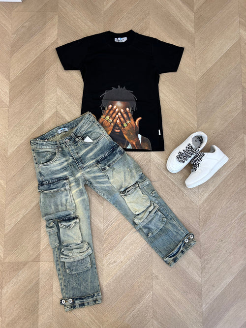 t-shirt drake nera