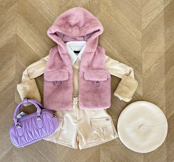 gilet ecopelliccia