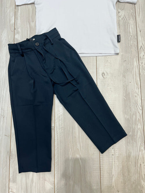 pantalone riggs blu