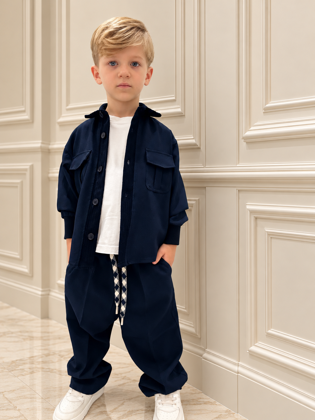 coordinato jonas blu