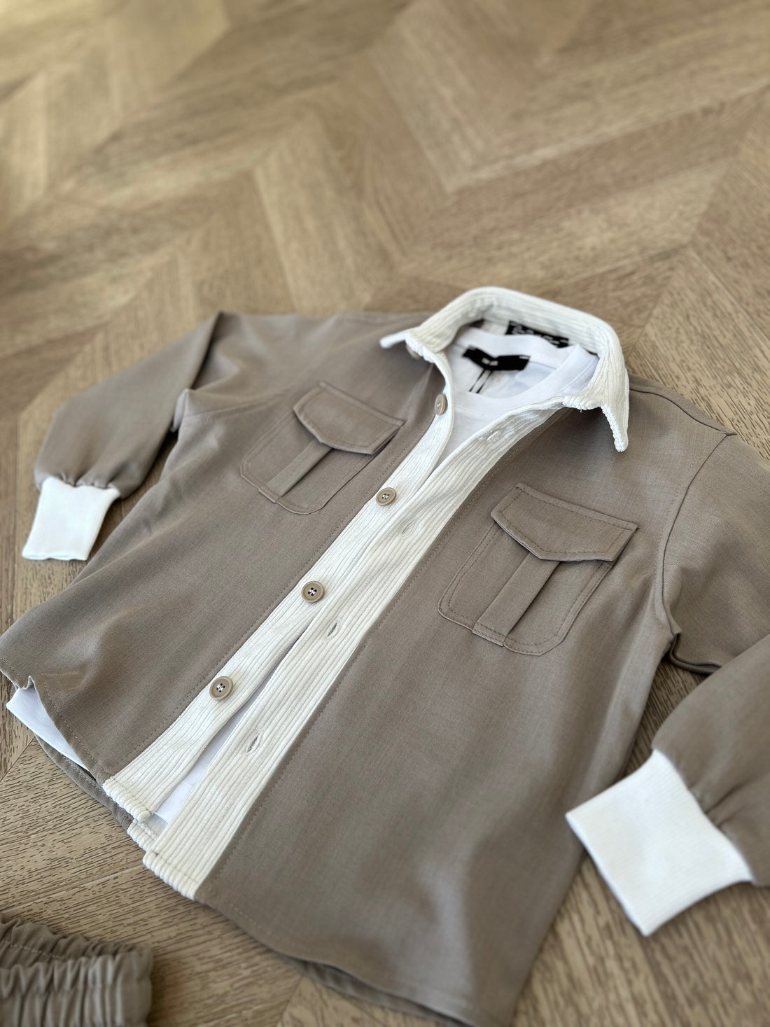 coordinato jonas beige