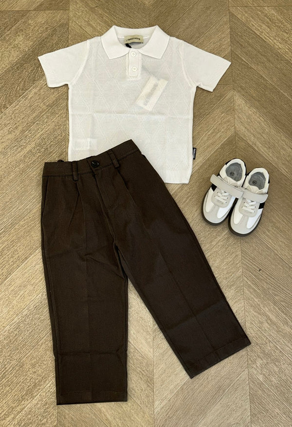 pantalone brothers marrone