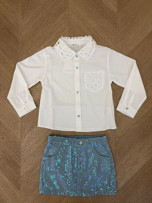camicia pizzo