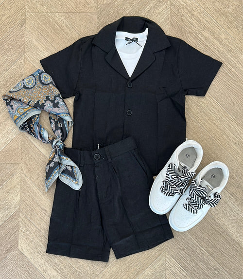 coordinato jacky nero