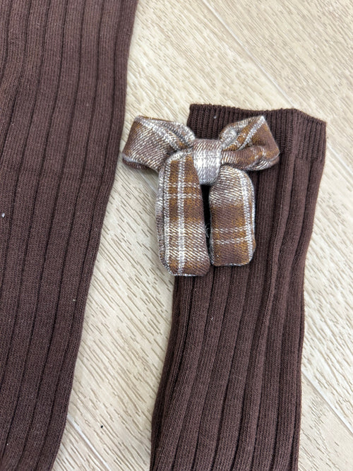 calzini fiocco scozzese