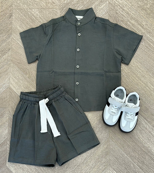coordinato koreano verde