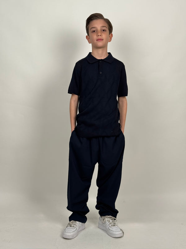pantalone brothers blu