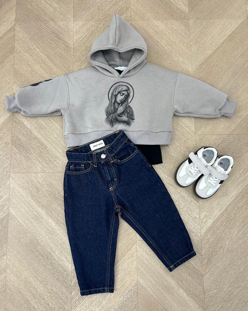 felpa virgin tortora