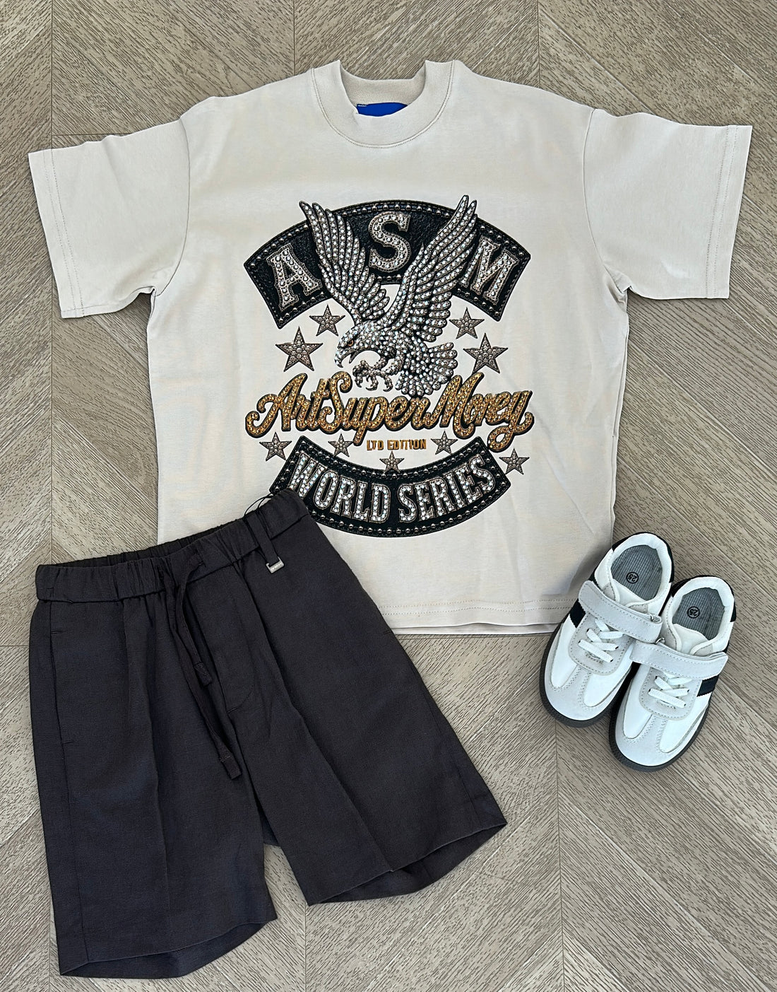 t shirt aquila beige