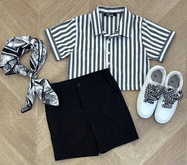 camicia righe cotone