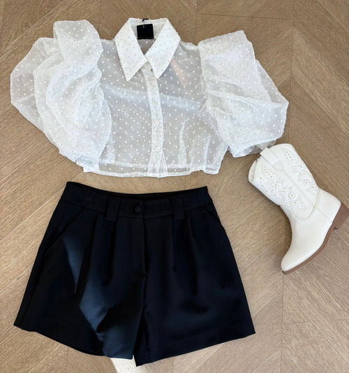 camicia strass