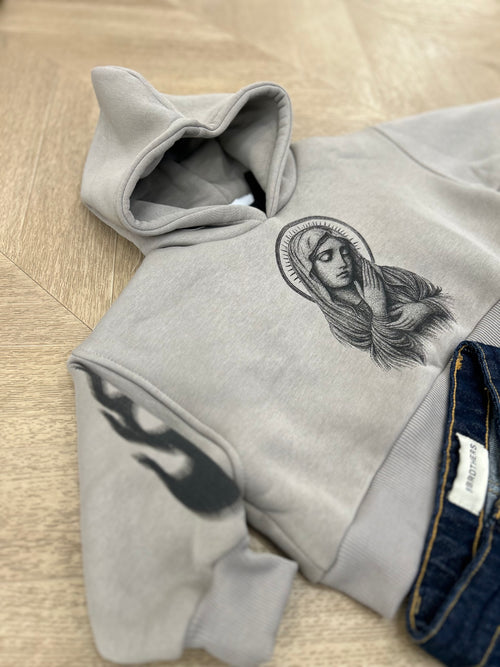 felpa virgin tortora