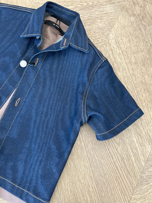 coordinato denim blu imb