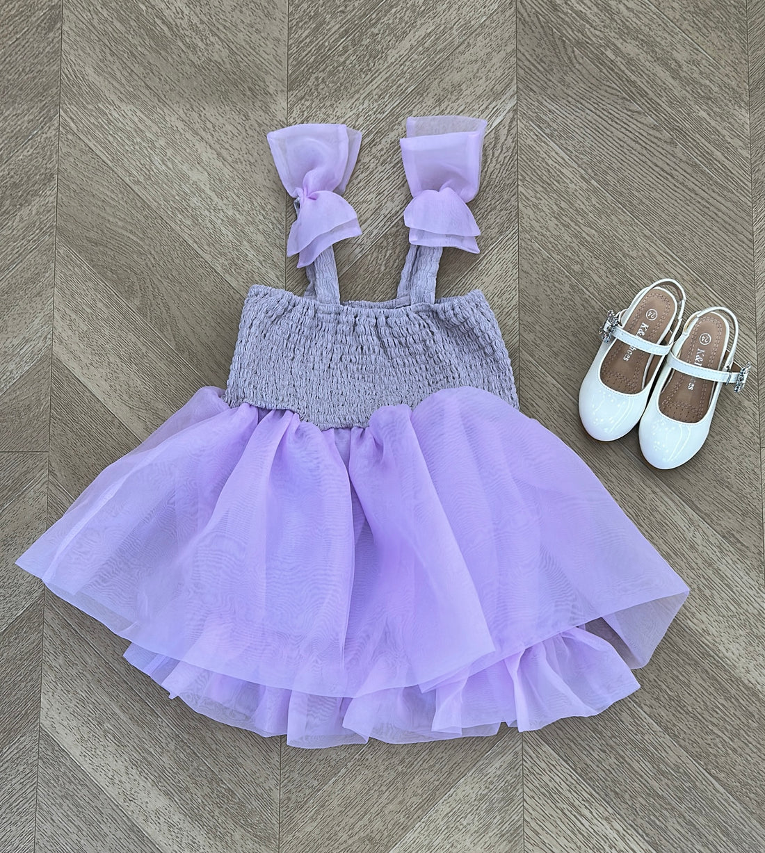 abitino tulle glicine