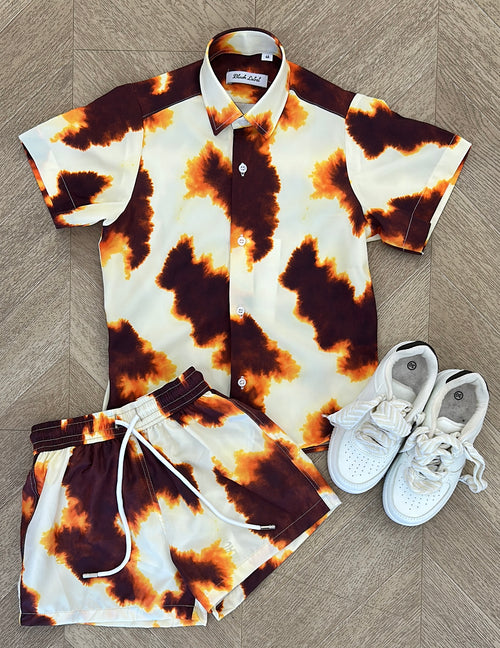 coordinato tie-dye