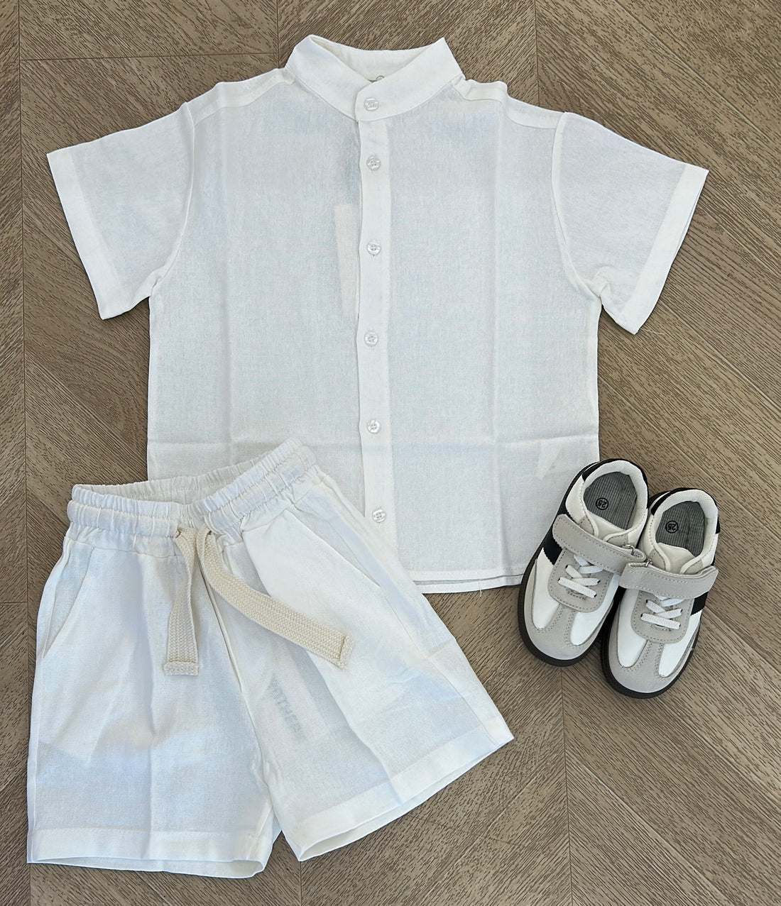 coordinato koreano bianco