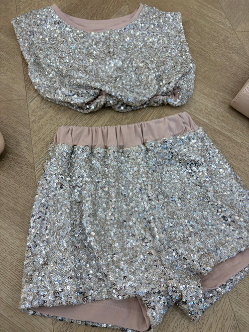 coordinato paillettes