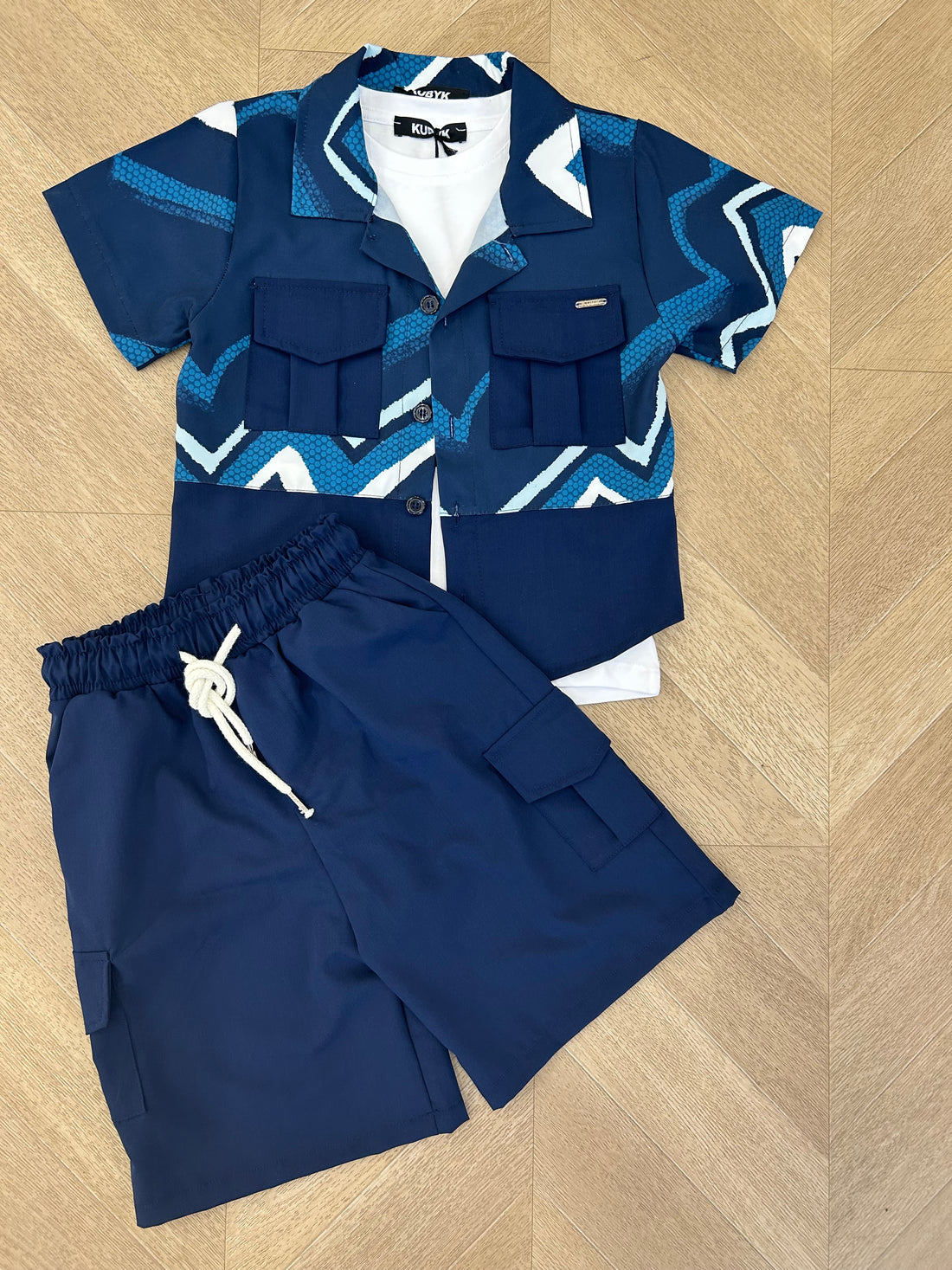 coordinato george blu