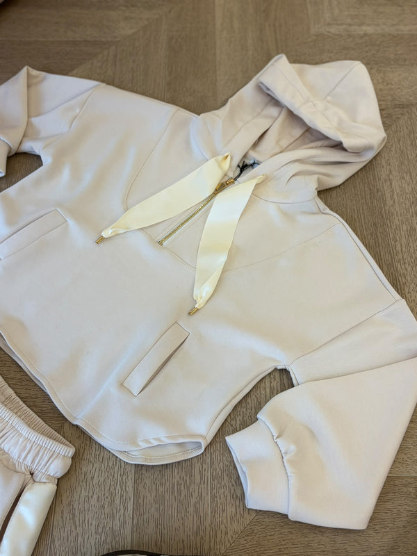 coordinato sporty crema