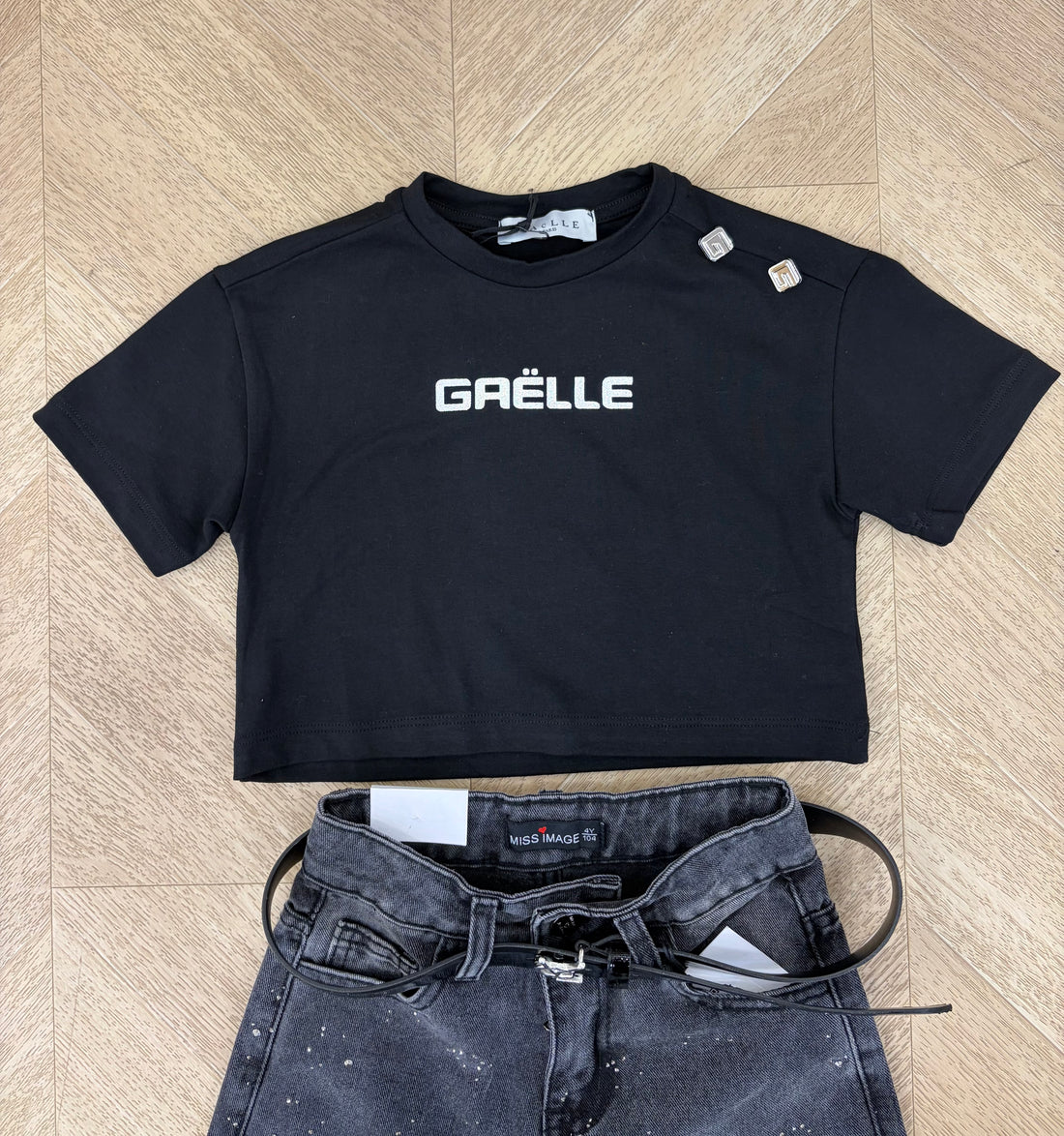 t shirt crop black
