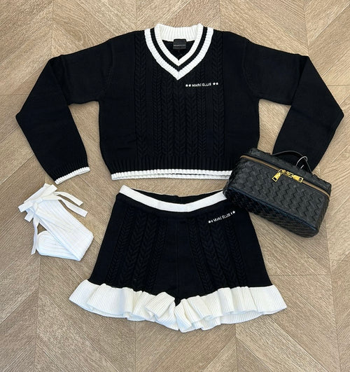 Coordinato amore nero