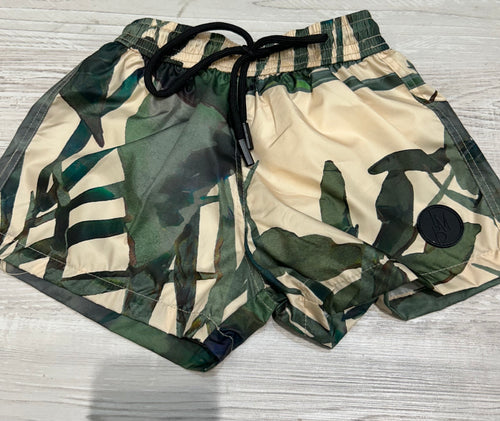 costume foglie verde