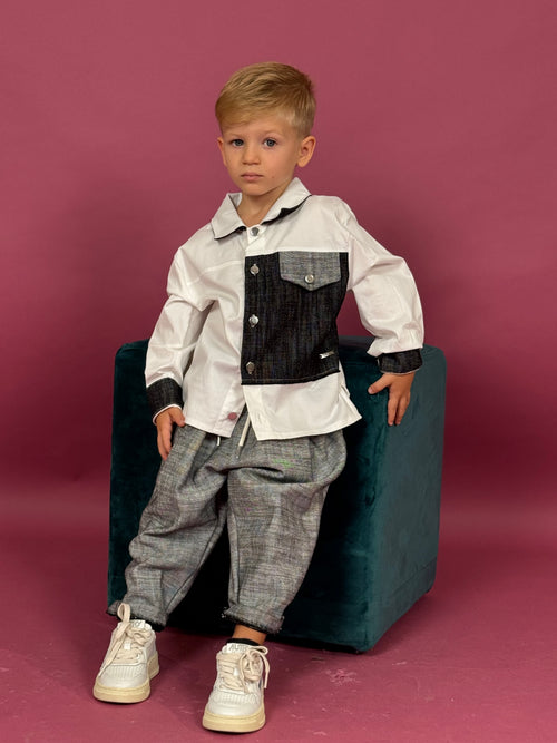 pantalone bane chiaro