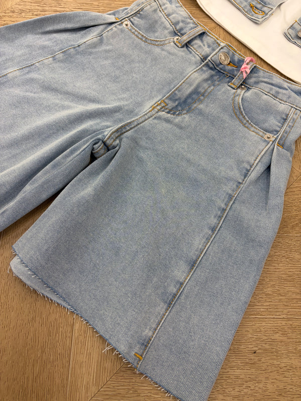 Bermuda denim light blue