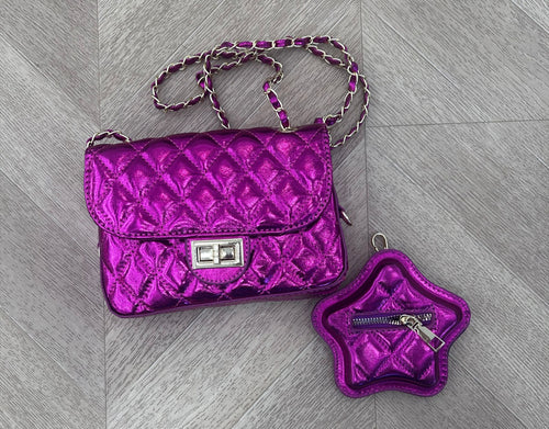 borsa marc ellis fucsia