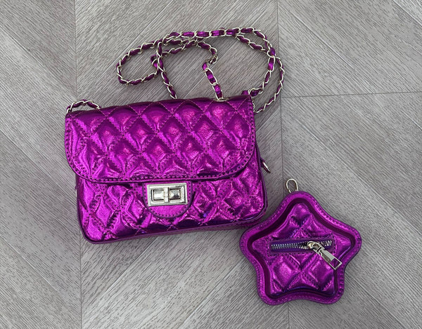 borsa marc ellis fucsia