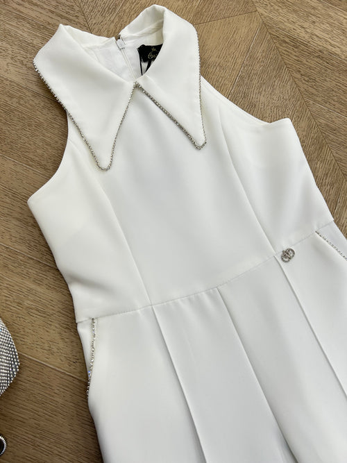 jumpsuit white