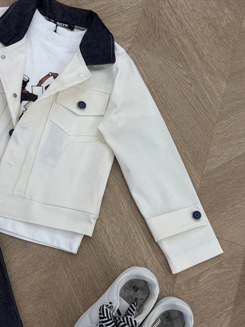 Coordinato Andrew bianco