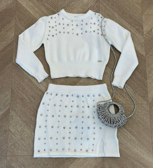 coordinato angel bianco