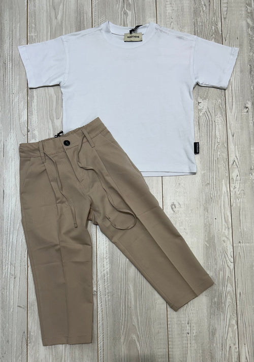 pantalone riggs beige