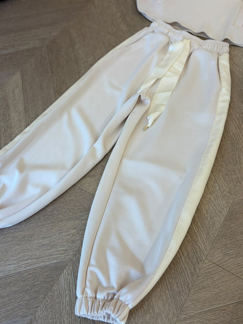coordinato sporty crema