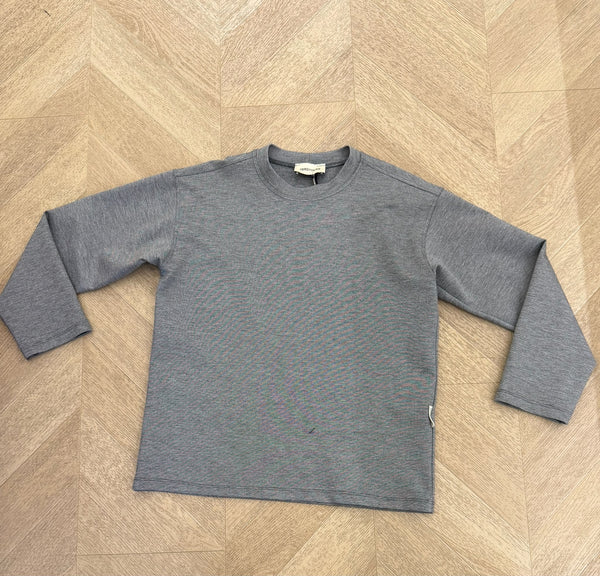 maglia basic grigia